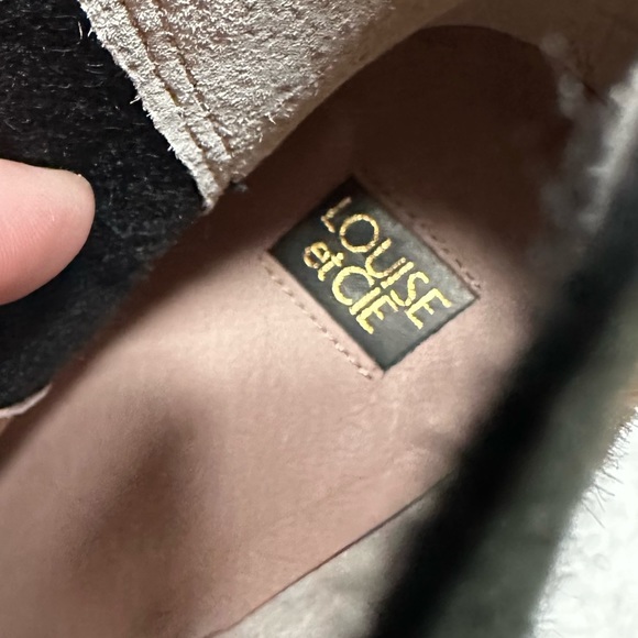 NWOB Louise et Cie Zareb Leopard Print Calf Hair Ankle Booties Women’s 8.5 - Picture 8 of 11